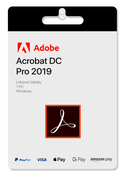 Adobe Acrobat Pro DC 2019